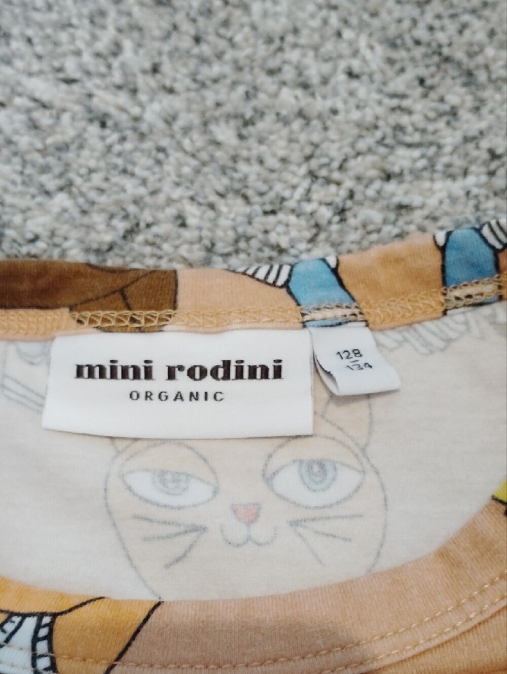 Mini Rodini Kids Catleader Long Sleeve Top - Picture 2 of 6